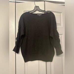INC International Concepts Black Women's Sweater